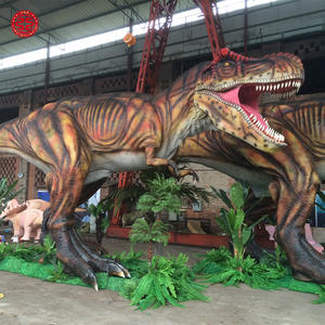 Personnalisable Réaliste Réaliste Jambe Cachée Animatronique Dinosaure Costume pour Parc D'attractions Vente - Product Image 3