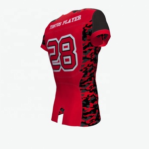 เสื้อฟุตบอลอเมริกัน PIHA SPORTS รุ่นพรีเมียม โปรคัท สำหรับผู้ชาย - ป้องกันแบคทีเรีย แห้งเร็ว และระบายอากาศได้ดี - Product Image 3