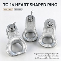 Sambungan Baja Tempa TC-16 Clevis Thimble untuk Perangkat Keras Saluran Transmisi Udara