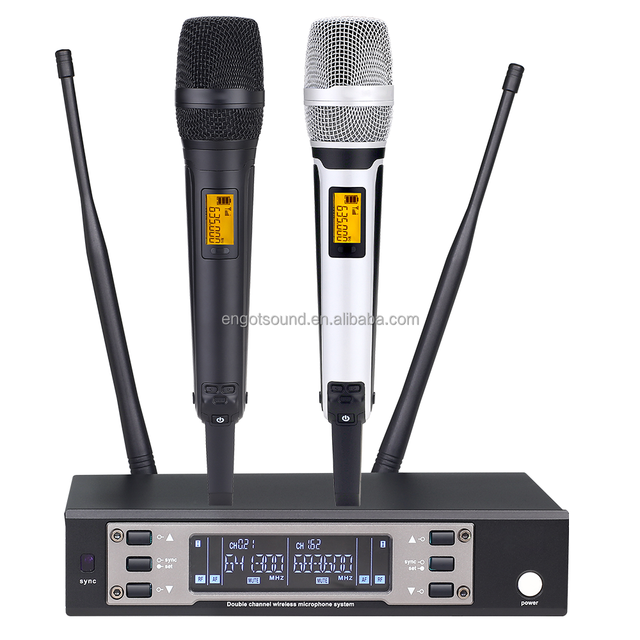 135G4100G4 SKM9000 Uhf Conference Portable with Best Audio Wireless Microphone Wireless System for Church Stage Performance