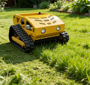 Industrial DIY Gasoline-Powered All-Terrain Slope Lawn Mower Weed Cutter <b>Robot</b> <b>Remote</b> <b>Control</b> Tracked Zero Turn 4-Stroke Engine - Product Image 1