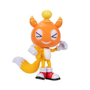 Figura <span class=keywords><strong>de</strong></span> Acción <span class=keywords><strong>de</strong></span> Tails del <span class=keywords><strong>Sonic</strong></span> 3, Juguete Coleccionable Altamente Articulado para Niños y Niñas, 17 cm - Product Image 2