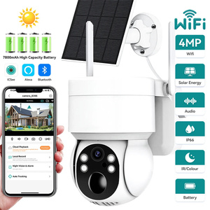 Alexa Icsee di <span class=keywords><strong>sorveglianza</strong></span> a casa senza fili <span class=keywords><strong>sistema</strong></span> di <span class=keywords><strong>telecamere</strong></span> di sicurezza con batteria solare alimentato <span class=keywords><strong>telecamere</strong></span> di sicurezza per esterni - Product Image 2