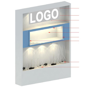 Tự làm đồ trang sức Showcase thiết kế nội thất thanh lịch kính hiển thị phong cách tủ kệ đồ trang sức kiosk cho hoàn hảo Showcase hiển thị - Product Image 3