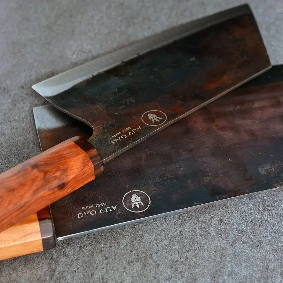 New Design Carbon Steel Knives Kitchen Chopper Butcher Japanese Cleaver Knives
