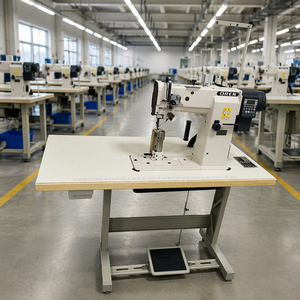 Machine à coudre industrielle verticale en cuir pour la fabrication de pièces arrière de chaussures RN-8365DM - Product Image 1