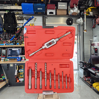 Kit de réparation de robinet endommagé 11 pièces : extracteur de vis et boulons cassés, rouillés, rayés, clé à élargir, OEM/ODM