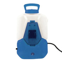 Pulvérisateur de jardin électrique 12 litres, pulvérisateur à batterie 18V, pulvérisateur à dos pour désherbage, outil nu avec 3 buses