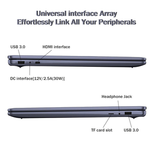ใหม่15.6นิ้วแล็ปท็อป Intel N5095ธุรกิจ8GB RAM 128GB SSD Windows 11 120Hz คีย์บอร์ด backlit พัดลมคู่ระบายความร้อน - Product Image 3