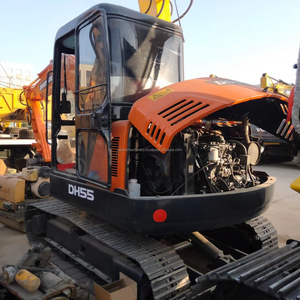 Mini pelle d'occasion 5.5t Doosan DH55 de Corée en bon état Mini pelle d'occasion Doosan DH55 de 5.5 tonnes - Product Image 2