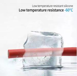 2 AWG filo di Silicone 2 Gauge rosso nero 35 Sq. Filo di batteria al litio flessibile Ultra-morbido ad alta temperatura per autoveicoli in gomma siliconica - Product Image 4