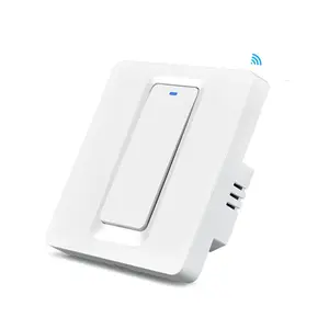 Langyeao Tuya Wifi + Ble High-Power Ac Smart Boiler Schakelaar Wifi Knop Smart Switch 20a Afstandsbediening Sleutelschakelaar Eu Uk Standaard