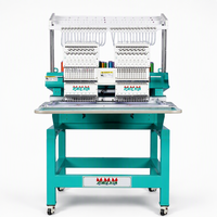 FEIYA-1202N Nouvelle machine à broder automatique à double tête, moteur haute efficacité, cadre plus large, garantie 1 an pour usage domestique