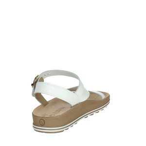Emma S339 sandali bassi bianchi con plateau leggero estivo con tendenza moda Anti-scivolosa e ammortizzante stampato - Product Image 3