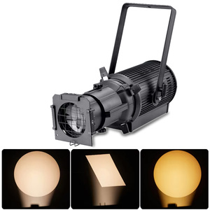 ไฟสปอตไลท์ LED รูปทรงวงรี QSE Lighting 200W ควบคุมด้วย DMX สำหรับโรงละคร เวที สตูดิโอ และการแสดงสด - Product Image 1