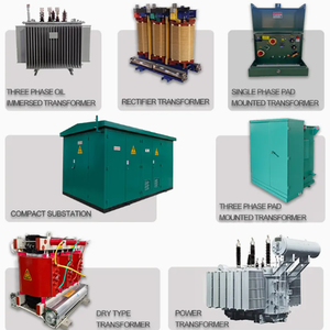 Transformador de Alto Rendimiento Sumergido en Aceite 11KV 33KV 500KVA 630KVA 1000KVA para Uso Industrial - Product Image 1