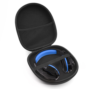 Coque rigide de couleur noire personnalisée grand étui de transport pour casque <span class=keywords><strong>Sony</strong></span> MDR-ZX100 ZX110 ZX300 ZX310 - Product Image 1