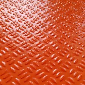 FRP GRP rivestimento in gel di fibra di vetro laminato antiscivolo pannello goffrato decking impalcatura decorativo pavimento parete prezzo