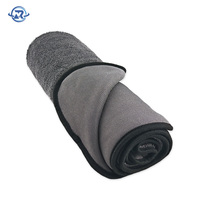 Serviette en tissu microfibre pour lavage de voiture, chiffon de nettoyage en microfibre, serviette en microfibre personnalisée en gros