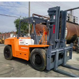 Ready to Ship Vigoshop <b>Used</b> TCM FD100 Diesel 10 Ton Forklift Three Stage Mast 1000mm Load Centre Fully Tested Before Delivery - Product Image 1