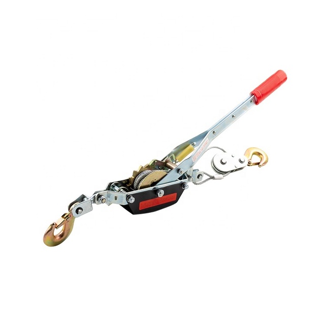KingRoy 1t Cable Wire Rope Grip Puller Pulling Come Along Steel Rope Wire Puller Hand Winch Cable Puller