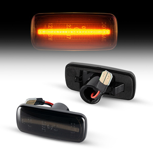 Luz LED Secuencial de Señal de Giro Lateral para <span class=keywords><strong>Jeep</strong></span> Commander, Compass, Patriot, <span class=keywords><strong>Liberty</strong></span> |   <span class=keywords><strong>Chrysler</strong></span> 200 300 |   Dodge Charger, Paquete de 2 - Product Image 3