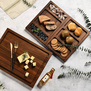 Planches à Charcuterie en Bois d'Acacia Magnétique <span class=keywords><strong>de</strong></span> Luxe Directement <span class=keywords><strong>de</strong></span> l'Usine Ensemble <span class=keywords><strong>de</strong></span> Planches à Fromage <span class=keywords><strong>3</strong></span> Pièces Planche à Découper et <span class=keywords><strong>Plateau</strong></span> <span class=keywords><strong>de</strong></span> Service - Product Image 5