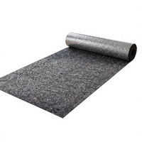 Tapis de sol en tissu polaire imperméable, 85% polyester, 15% coton, écologique, résistant aux déchirures, feuille de PE, poids moyen 180-350 g/m², 1m