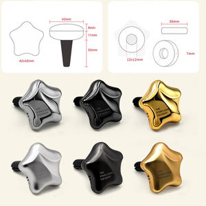 Kit de démarrage diffuseur de parfum pour voiture Drift Metal Vent Clip – Désodorisant et éliminateur d'odeurs en métal pour voiture, parfum longue durée - Product Image 2