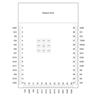 Chip de Radiofrecuencia ESP32-S3-WROOM-2, Módulo OEM ODM de Bajo Consumo para Aplicaciones de Hogar Inteligente, Superventas