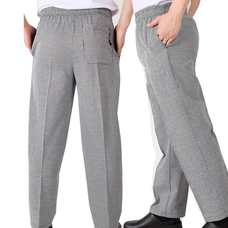 Elastic Waistband Houndstooth