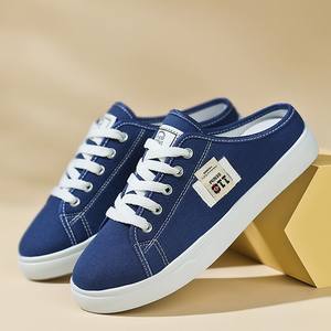 <span class=keywords><strong>รองเท้า</strong></span>ผ้าใบบางเบา ระบายอากาศดี สไตล์เกาหลี สำหรับ<span class=keywords><strong>พยาบาล</strong></span> นักเรียน สีขาว แบบสวม ไม่มีเชือก ขายส่ง - Product Image 2