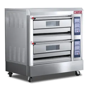 Gas Komersial 2 Dek 4 Tray Oven Roti Harga Di Indonesia