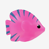 Jouet anti-stress en mousse à presser avec logo personnalisé, poisson tropical, cadeau promotionnel, souvenir pour événement de bureau