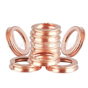 Copper Oil Sump <b>Plug</b> Gasket For Nissan Infiniti Cars 11026-01M02 New <b>Replacement</b> Part - Product Image 1
