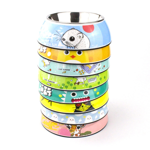 Alimentador <span class=keywords><strong>de</strong></span> mascotas personalizado al por mayor, cuenco para mascotas, cuenco para perros <span class=keywords><strong>de</strong></span> acero inoxidable para comida y agua - Product Image 5