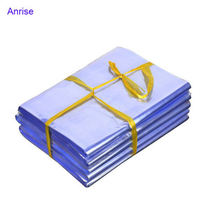 Transparent Plastic Heat Shrinkable Cosmetic Packagings Wrapping Bags Plastic PVC Shrink Wrap Bags