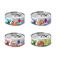 Nourriture humide pour chat MAIDOU, délicieuse, en conserve de 85 g, saveur poulet, riche en protéines, friandises pour chats difficiles à satisfaire