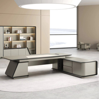 Bureau modulaire en bois moderne de luxe, réglable en hauteur, pour le bureau, la maison, l'école et l'usage commercial