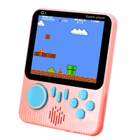 G7 Ultra Handheld Console Retro 0.39 pouces Thin Body Classic TV Video 3.5 Inch Screen 666 Games Play Two Double Spar for Kids Gift