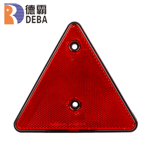 Nouveau haute visibilité <span class=keywords><strong>triangulaire</strong></span> rétro réfléchissant voiture <span class=keywords><strong>remorque</strong></span> accessoire de sécurité matériau Anti-Corrosion-PMMA pour tracteur véhicule - Product Image 6