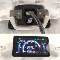 Meter Digital Sepeda Motor untuk Aksesoris Honda Ex5 Dream