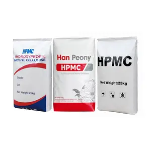 Inşaat için Han şakayık endüstriyel sınıf HPMC 9004-65-3 kimyasal hammadde Hpmc