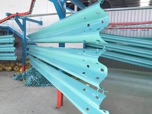 Sicurezza autostradale strade rurali barriere al traffico Anti-corrosione tre-Wave Guardrail travi corrugate colonne in acciaio pannelli Guardrail - Product Image 5