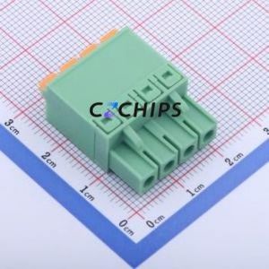 KF2EDGKN-5.0-4P Plug-in Terminal Block P=5mm Connector ( Connector Type: Plug )( Construction: 1x4P )( Pitch: 5mm ) - Product Image 2