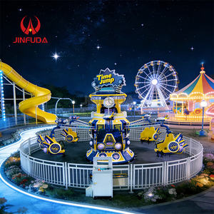 Manège Rotatif à 360 Degrés avec 16 Sièges, Mouvement Ascendant/Descendant, <span class=keywords><strong>Construction</strong></span> en Fibre de Verre et Acier Inoxydable - Product Image 5