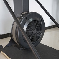 Máquina de remo para Fitness, equipo de aire para interiores, gimnasio, remo, esquí, ejercicio, máquina de esquí