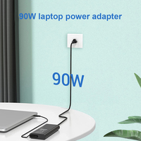 Adaptateur secteur universel 90W 20V USB-C Type C pour ordinateur portable XPS 13/15/17 Precision 3540 Latitude 3400 3500