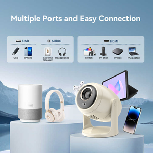 Máy chiếu di động thông minh New Model B10, tự động lấy nét, kết nối WIFI, độ phân giải HD, mini rạp hát gia đình - Product Image 5