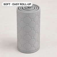 Tapis d'entraînement absorbant et antidérapant pour animaux de compagnie, lavable et réutilisable, imperméable, pour chats et petits animaux